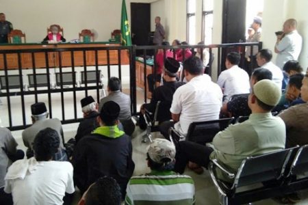 PN Pandeglang Tolak Praperadilan Tersangka Perusakan PT. Mayora Grup