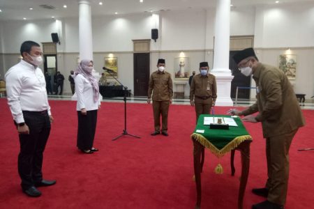 Ini Penjelasan Wagub Banten Usai Lantik 84 ASN