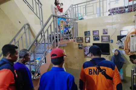 Jelang Sahur, Terjadi Banjir di 8 Titik Lokasi di Rangkasbitung