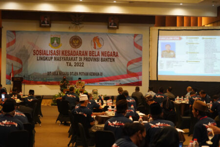 Sosialisasi Bela Negara, Kasrem 064/MY Ajak Masyarakat Cinta Tanah Air