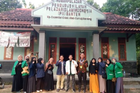 Jalin Silaturahmi, Mahasiswa PAI UNIS Tangerang Sambangi PW PII Banten