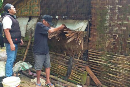 Ormas BB Pandeglang Baksos Bangun RTLH Warga Bojong 
