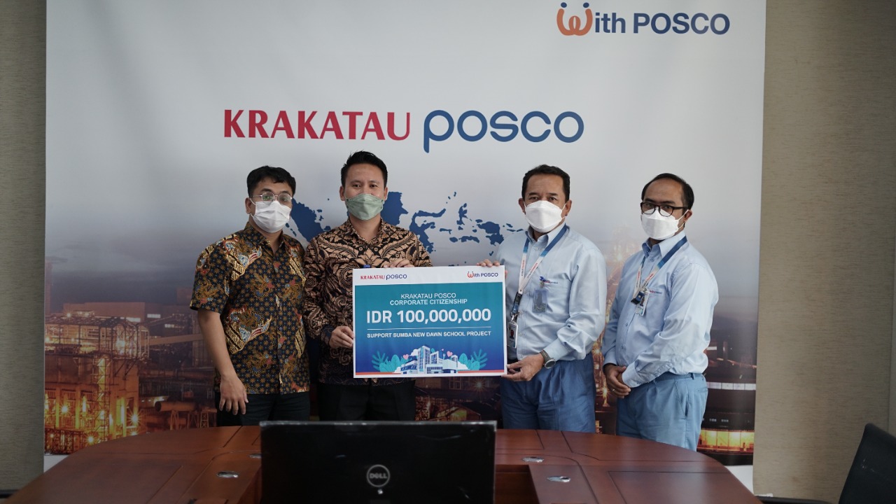 Krakatau Posco Bantu Wujudkan Generasi Muda Berkualitas Melalui Pendidikan Faktabanten Co Id