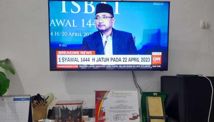 Hasil Sidang Isbat Kemenag, 1 Syawal 1444 Hijriyah Jatuh Pada Sabtu 22 ...