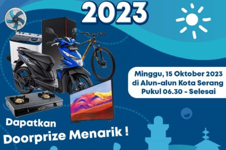 Ada Banyak Doorprize, Yuk Ikutan Banten Fun Walk