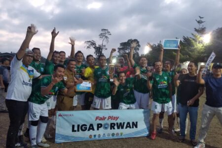 Kalahkan BPBDPK Lewat Adu Penalti, Setwan FC Juarai Liga Porwan