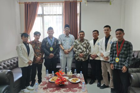 Gelar Audiensi, Sekda dan Kabag Kesra Dukung Kegiatan LBT PII Pandeglang