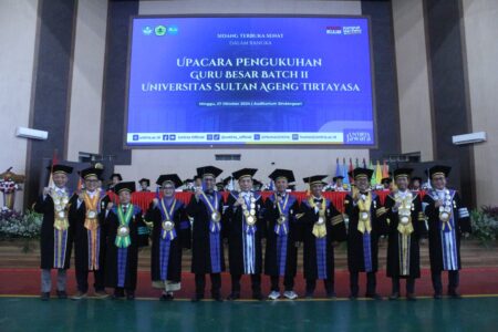 Untirta Tambah Enam Guru Besar, Berikut Nama-namanya
