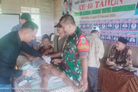 Peringati Hari Jadi ke-10 Tahun, Media Online Bungas Banten Gelar Khitanan Massal Gratis