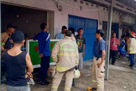 Warteg di Cilegon Alami Kebakaran Akibat Kebocoran Gas, Kerugian Ditaksir Capai Rp10 Juta