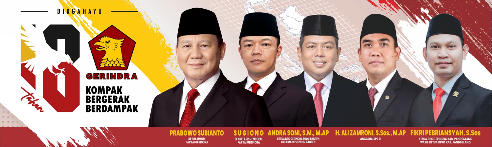 Pandeglang Gerindra HUT
