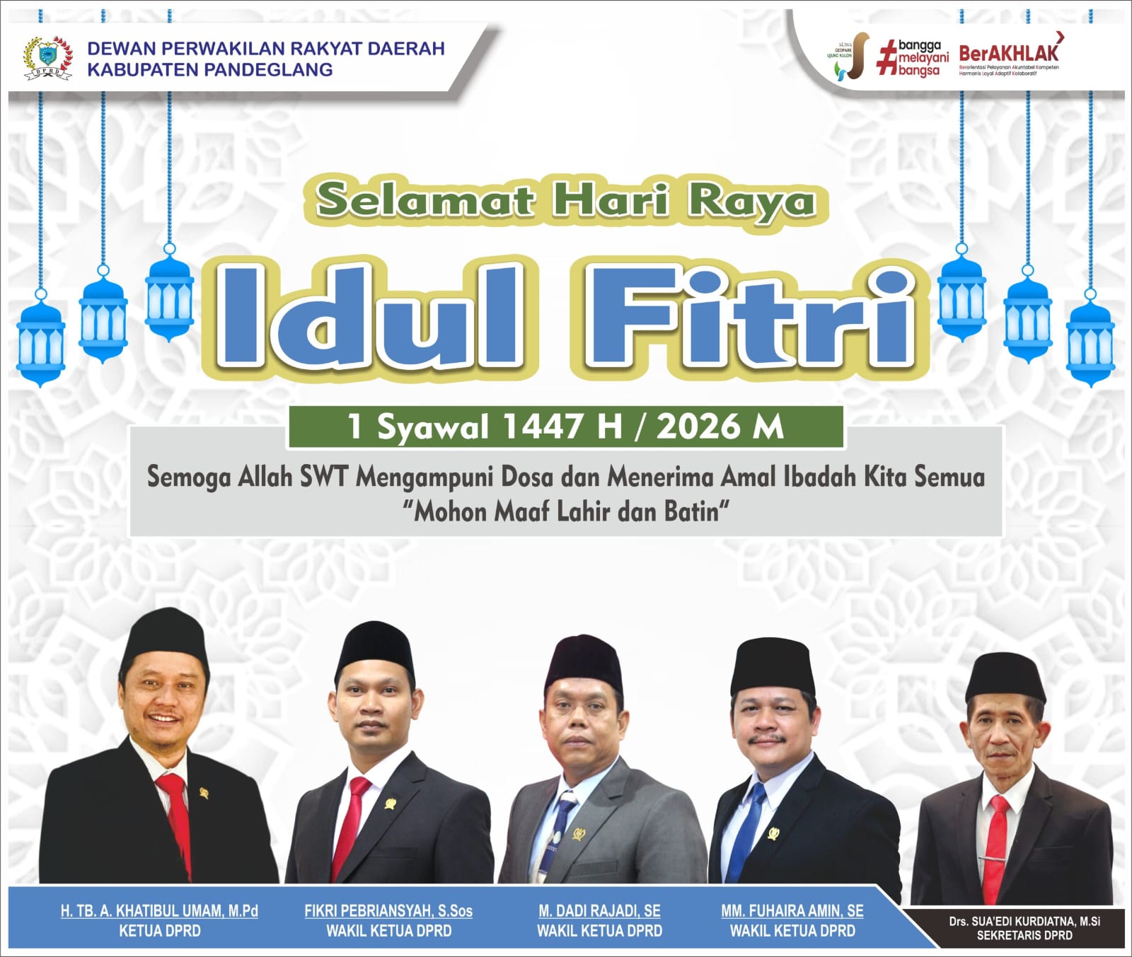 DPRD Pandeglang Lebaran