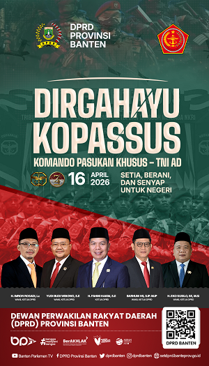 DPRD Banten HUT Kopasssus