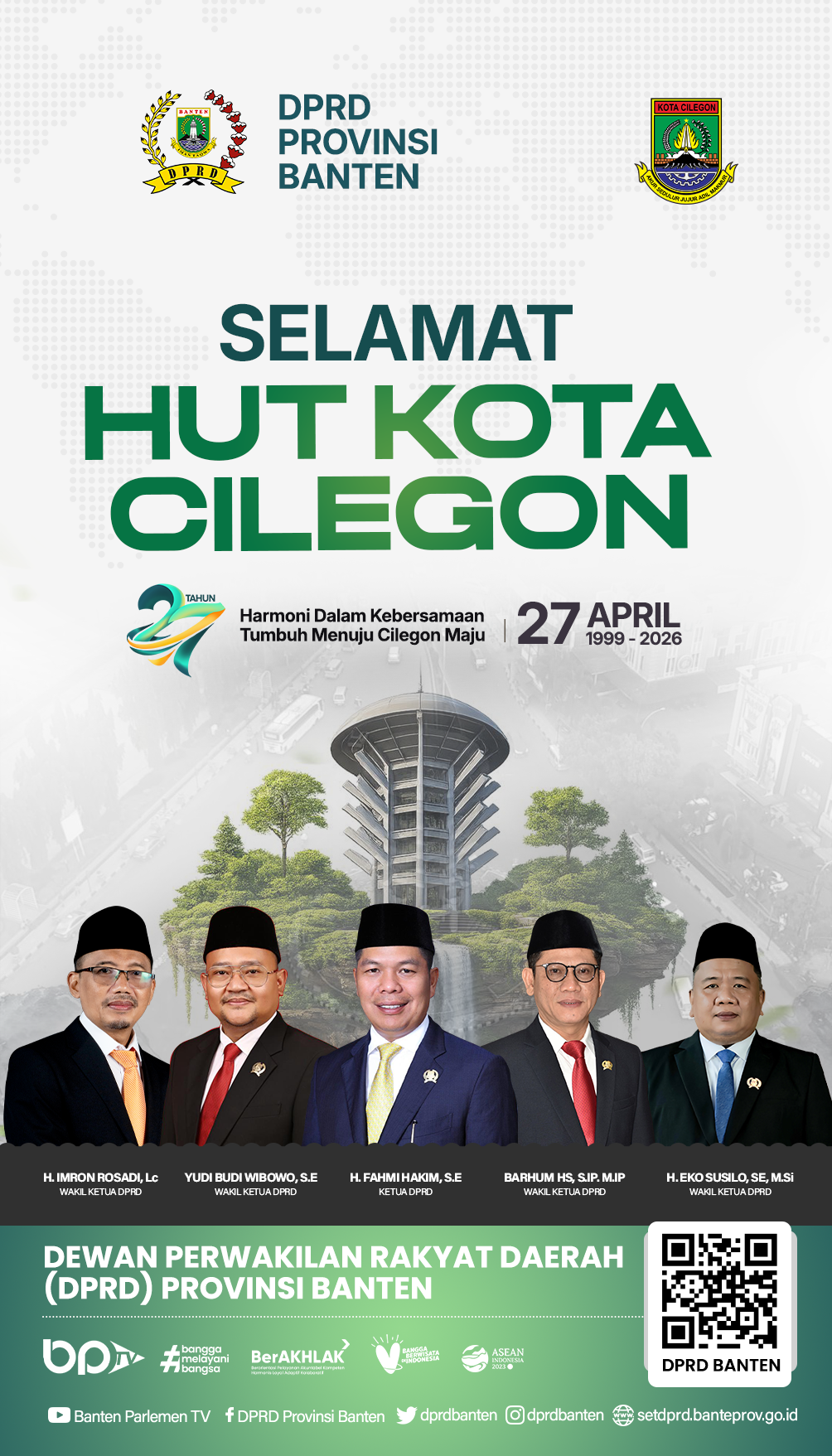 DPRD Banten HUT Cilegon