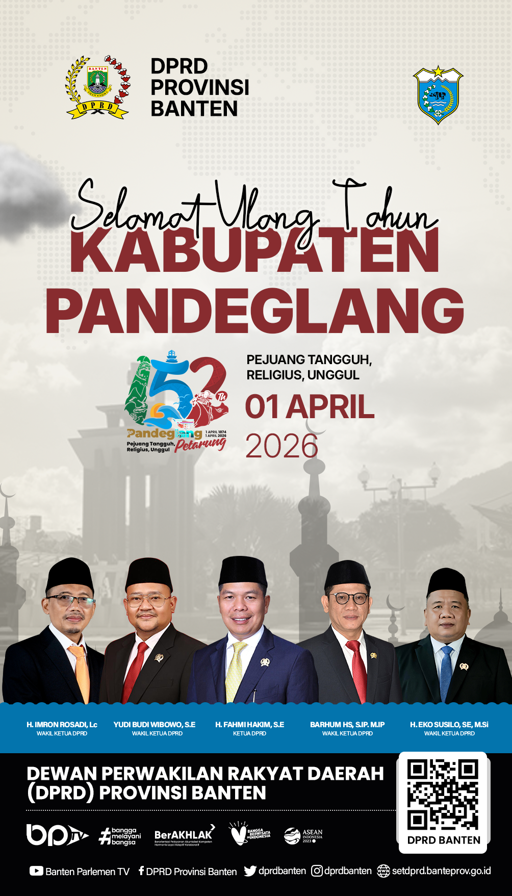 DPRD Banten HUT Pandeglang
