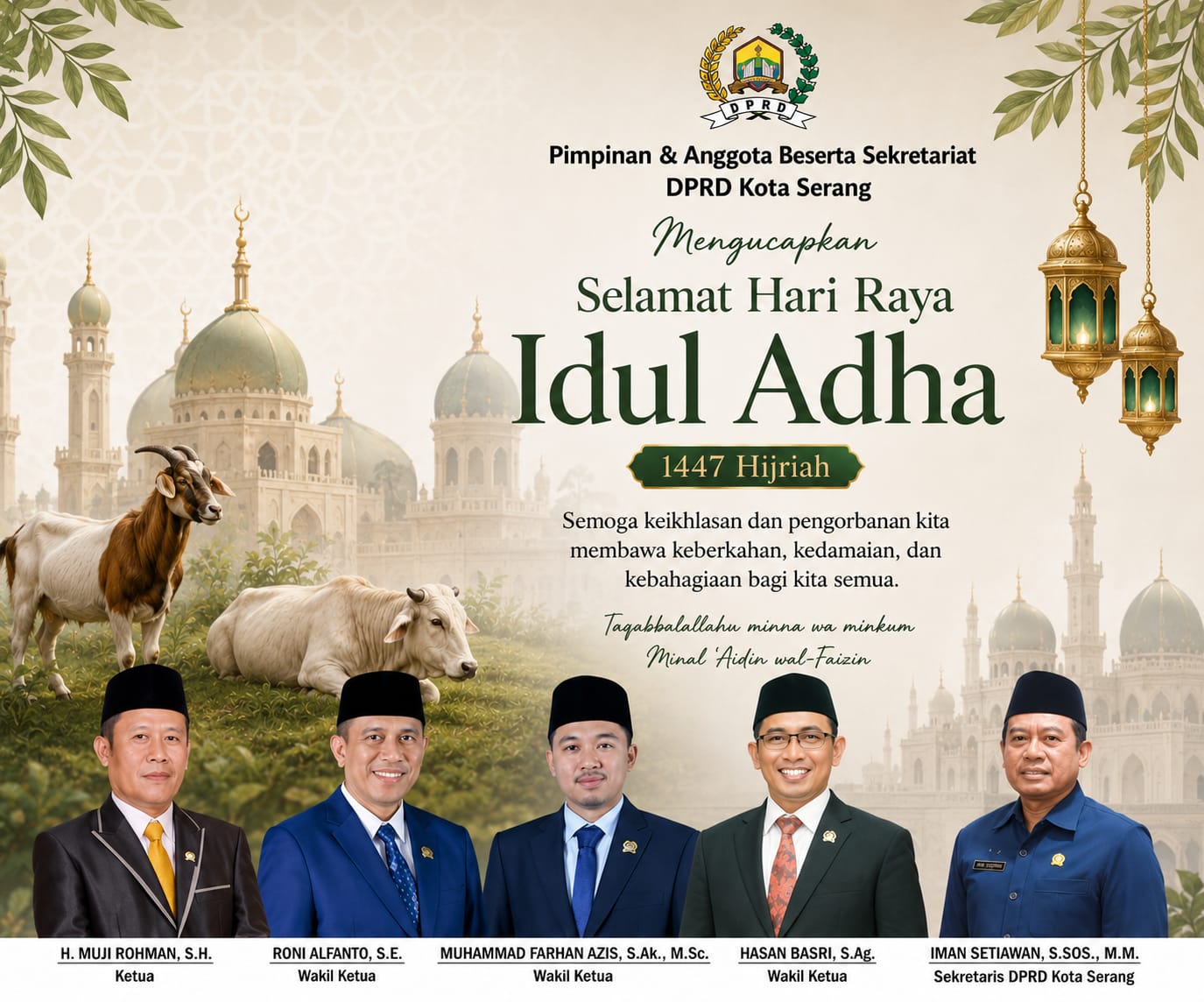 DPRD Kota Serang Idul Adha