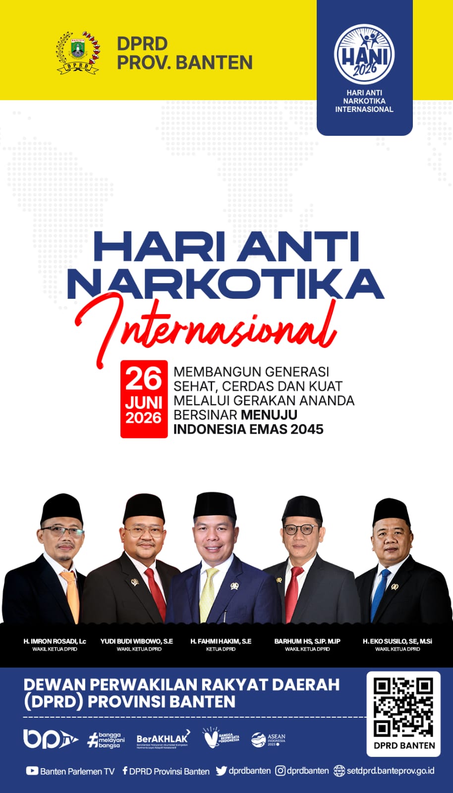 Hari Narkotika DPRD Banten