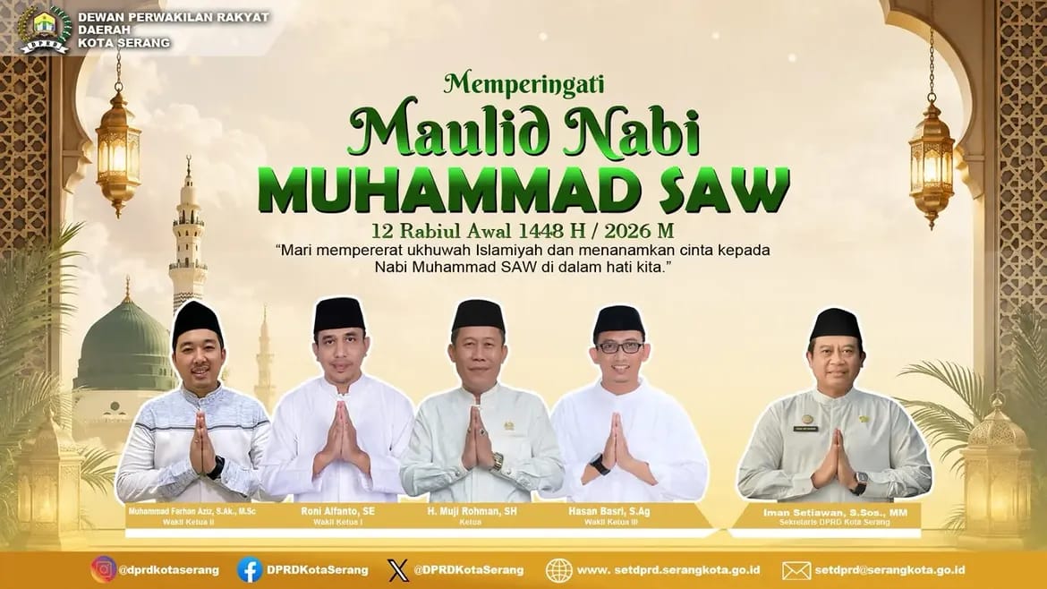 DPRD Kota Serang Maulid Nabi