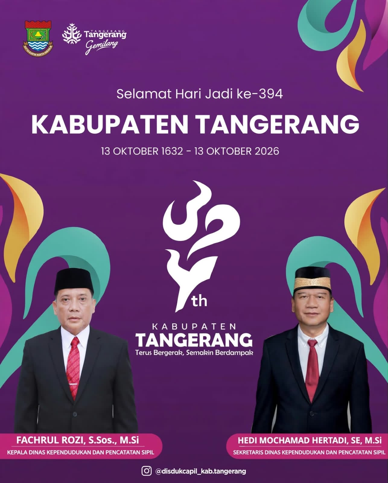 Disdukcapil HUT Tangerang Kab