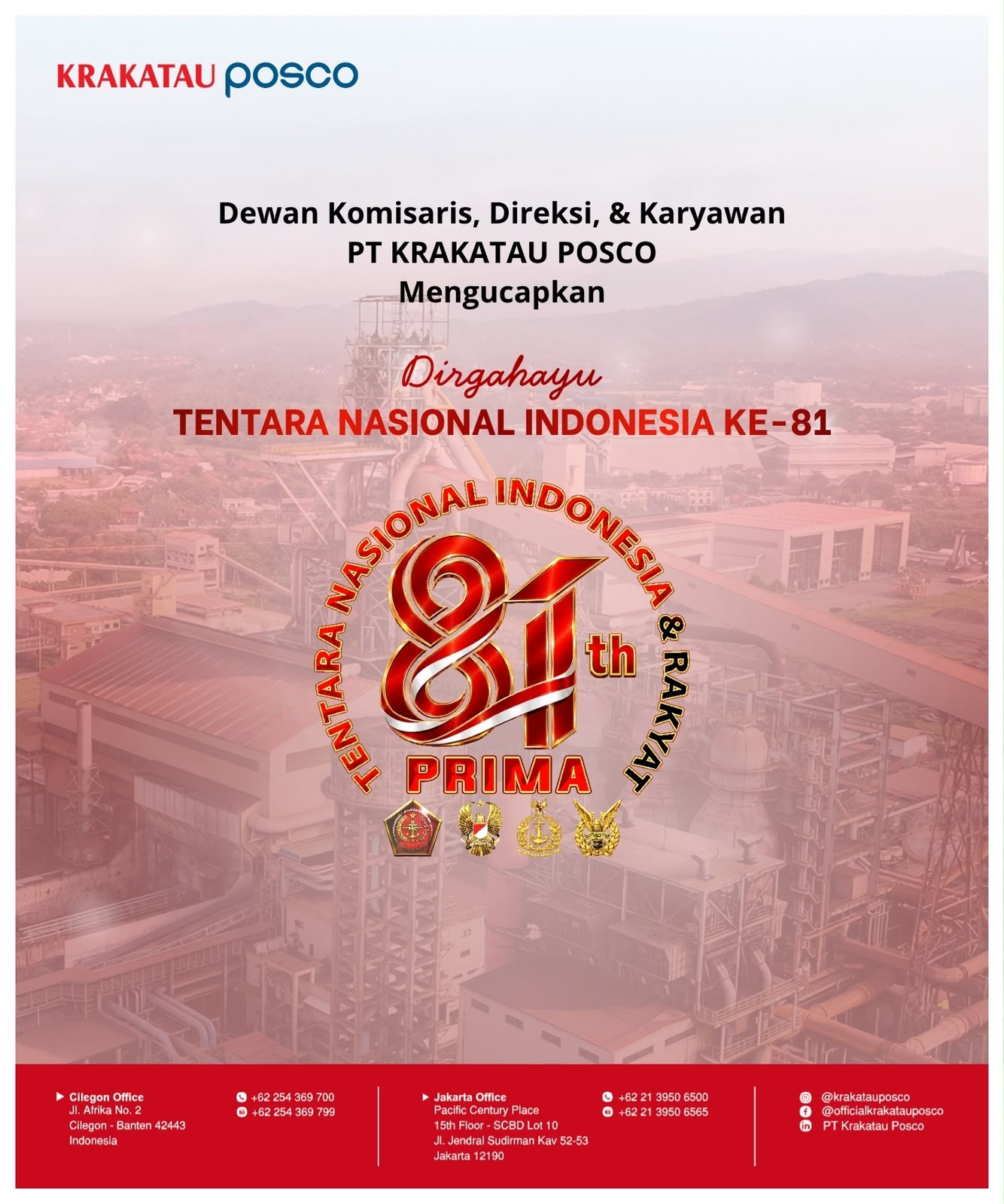 Posco HUT TNI