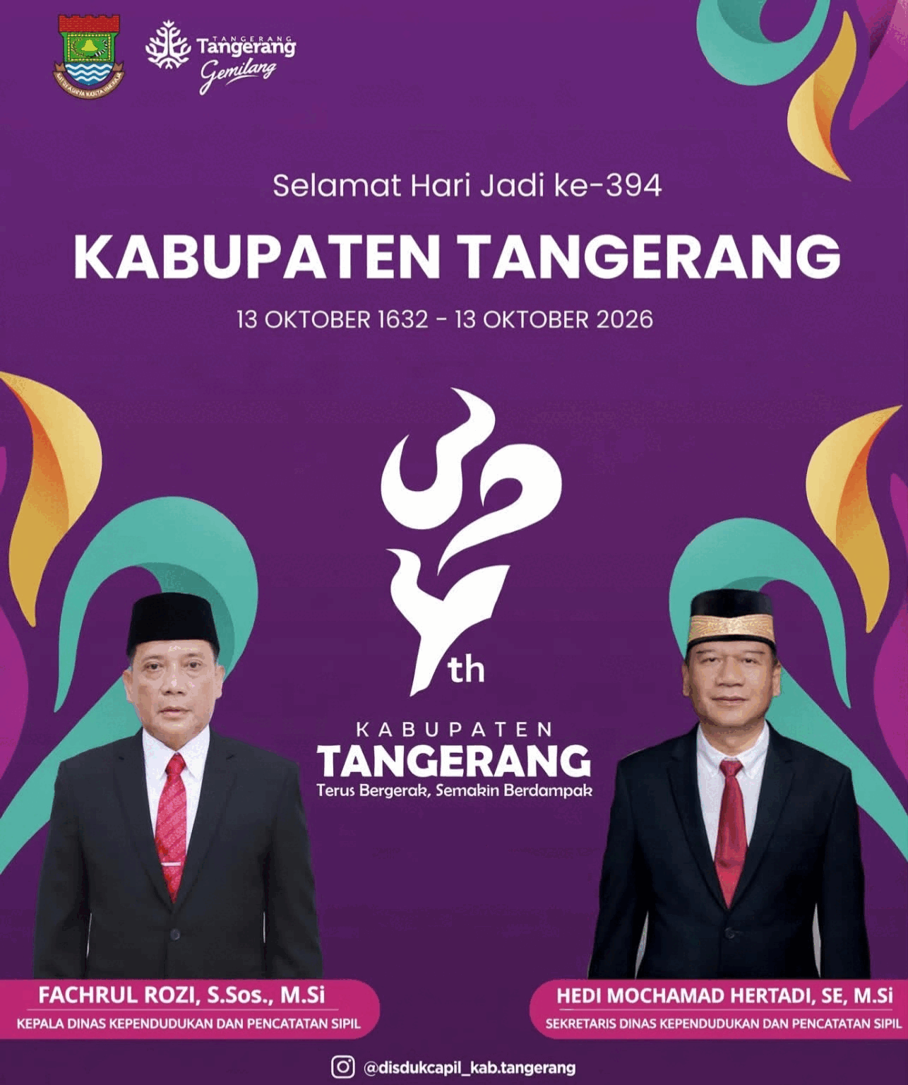 Disdukcapil HUT Tangerang Kab